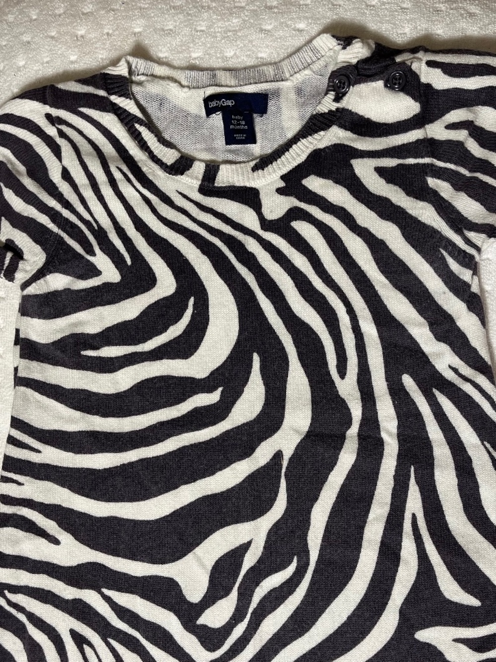 Baby Gap Zebra Print Dress